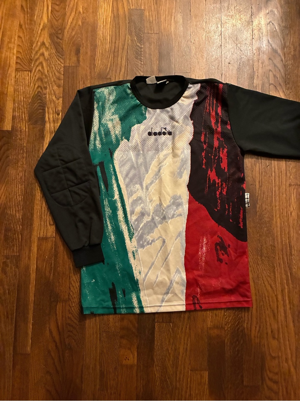 Vintage diadora soccer goalie jersey size XL